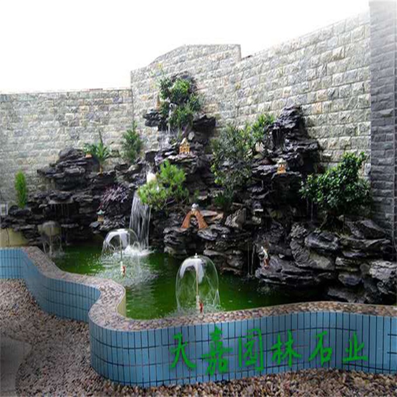 东兰小庭院水景设计